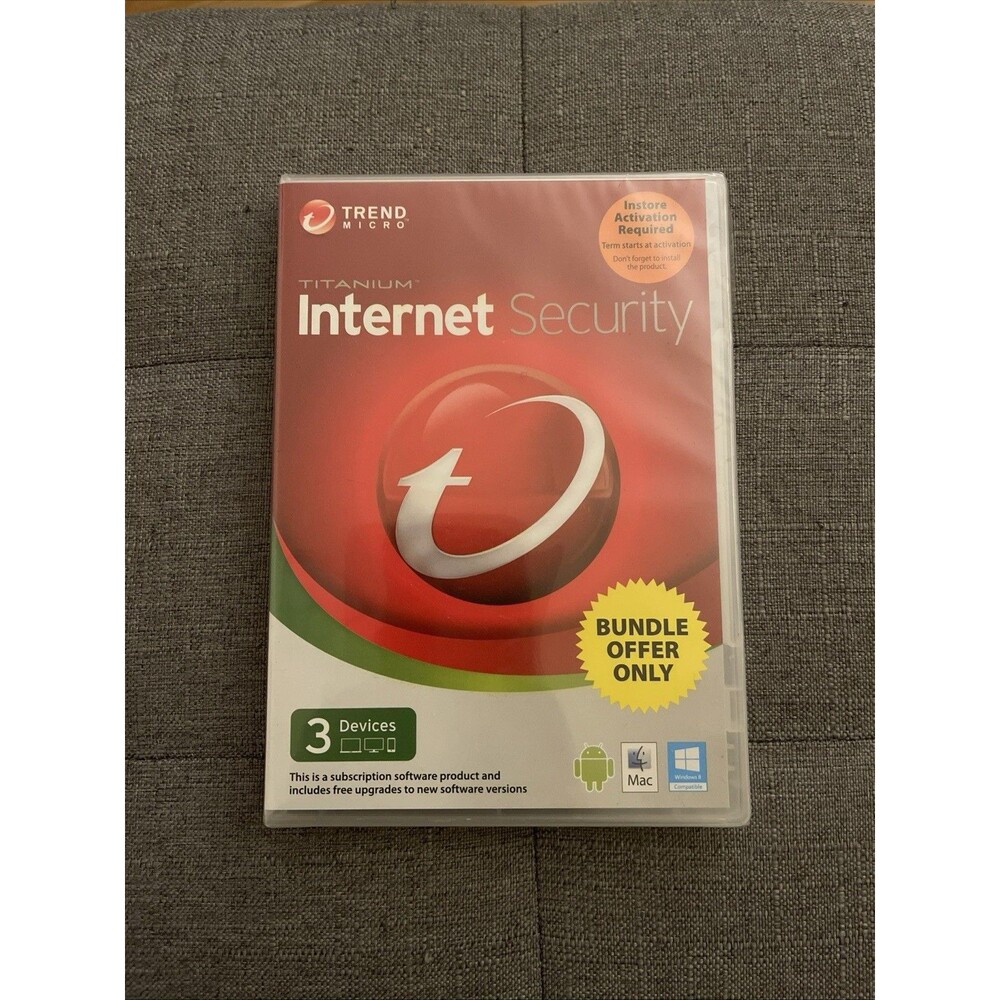 Titanium Antivirus Internet Security Sealed